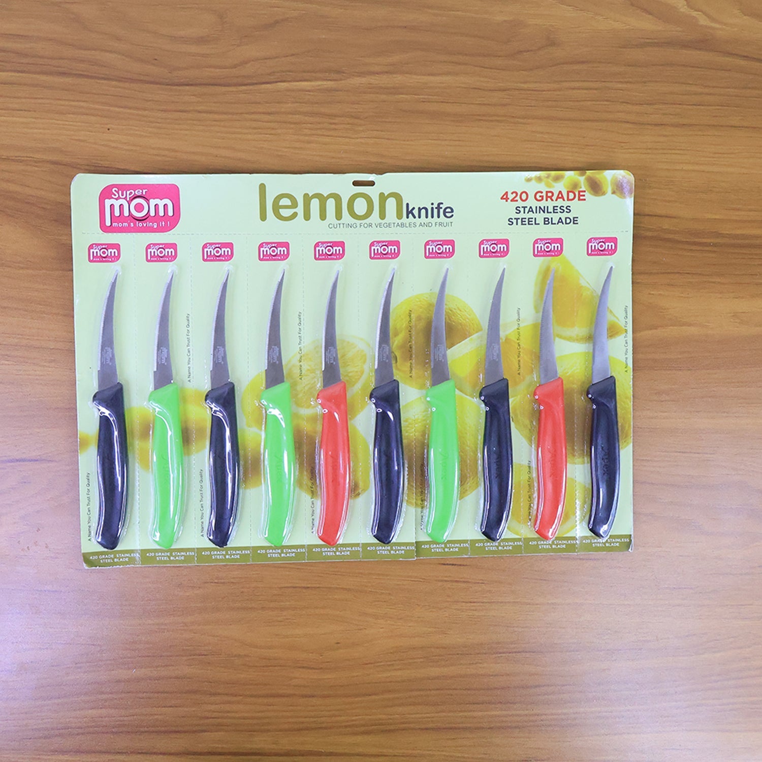 Supermom Stainless Steel Lemon Knife (10 Pc / Set) Supermom Stainless Steel Lemon Knife (10 Pc / Set)